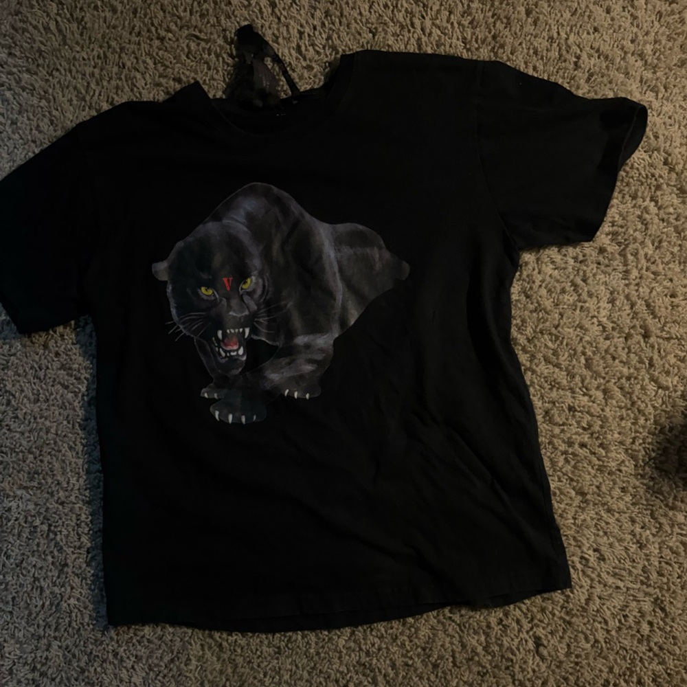 VLONE BLACK PANTHER TEE